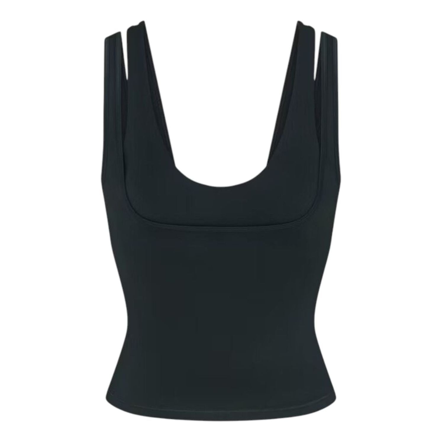 (WMNS) Nike x SKIMS Matte Double-Strap Scoop Tank Top 'Dark Teal' TPTNK10540W-DKT