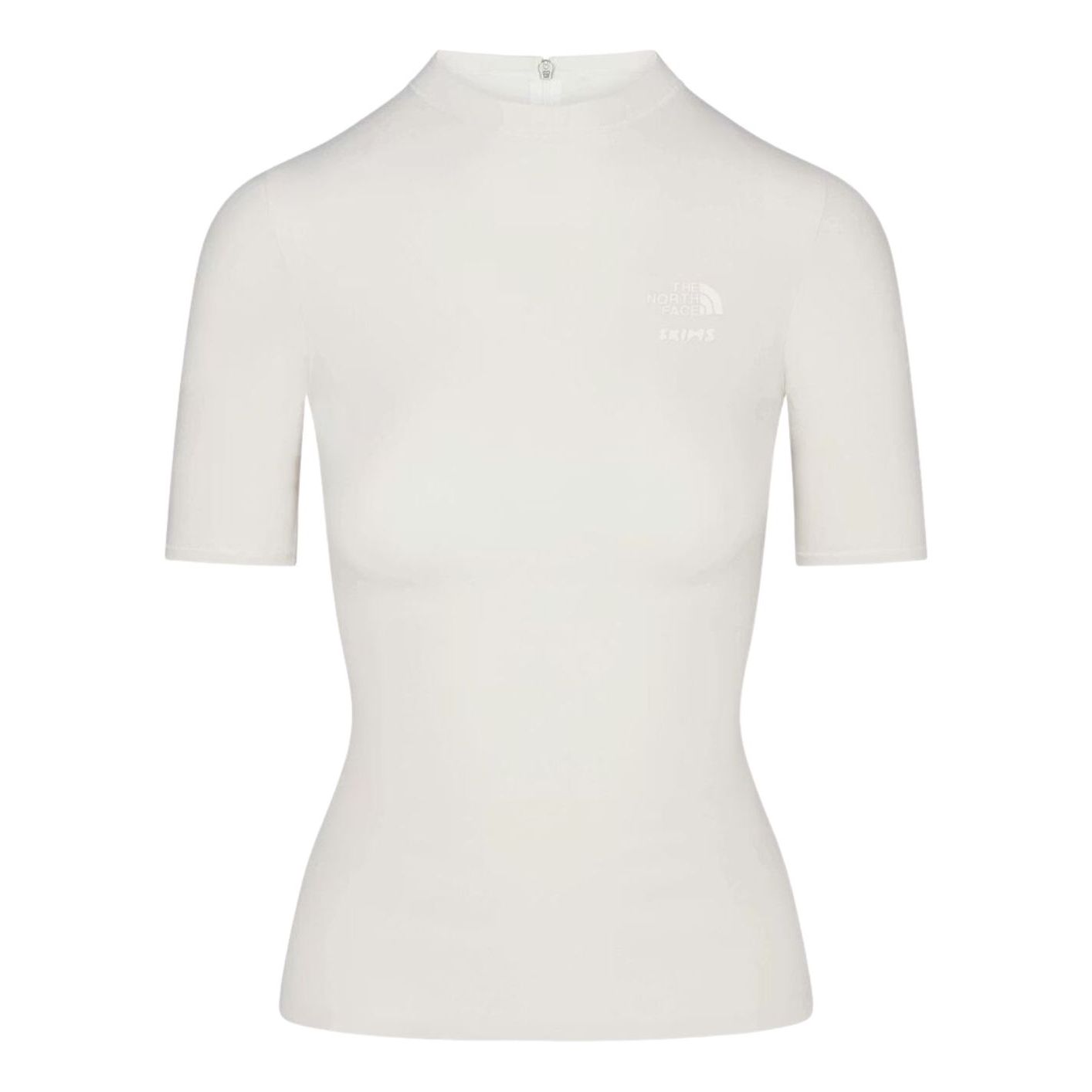 (WMNS) The North Face x SKIMS FW25 Refina Short Sleeve Top 'Bone' NF0A8JJQ-I3S