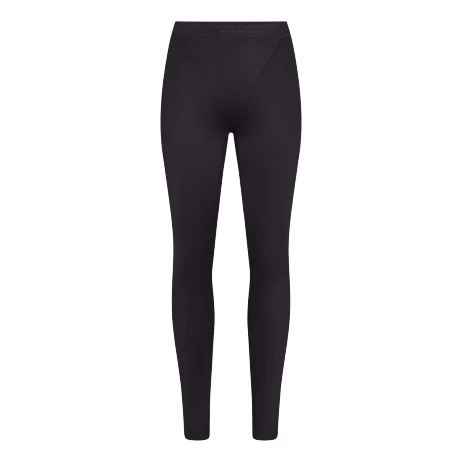 (WMNS) Nike x SKIMS Shine High-Waisted V-Panel 26" Leggings 'Obsidian' BOLEG2715-OBD