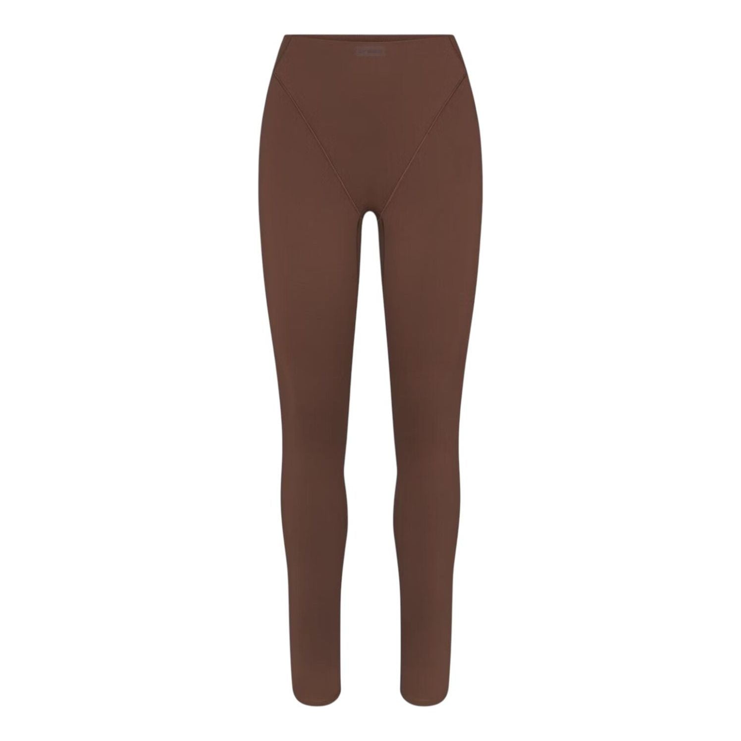 (WMNS) Nike x SKIMS Matte High-Waisted V-Line 26" Leggings 'Dark Sepia' BOLEG7008W-DSP