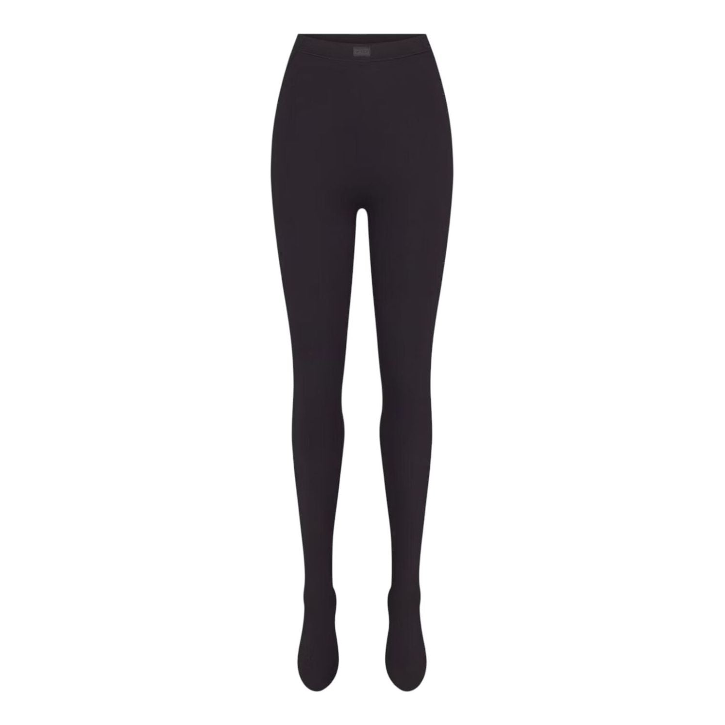 (WMNS) Nike x SKIMS Matte High-Waisted Footsie Grip Leggings 'Obsidian' BOLEG8617W-OBD