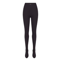 (WMNS) Nike x SKIMS Matte High-Waisted Footsie Grip Leggings 'Obsidian' BOLEG8617W-OBD