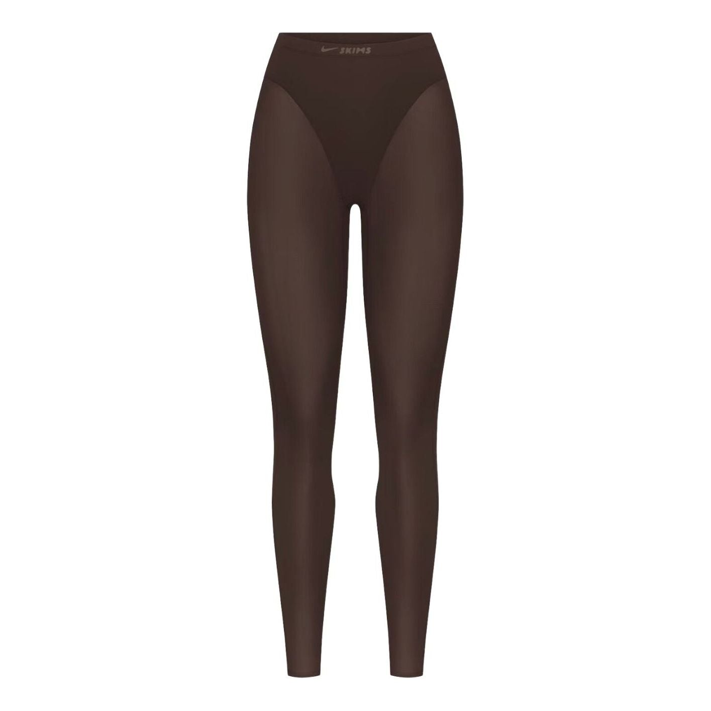 (WMNS) Nike x SKIMS Weightless Layers V-Line 26" Legging 'Dark Roast' PTLEG8361W-DRT