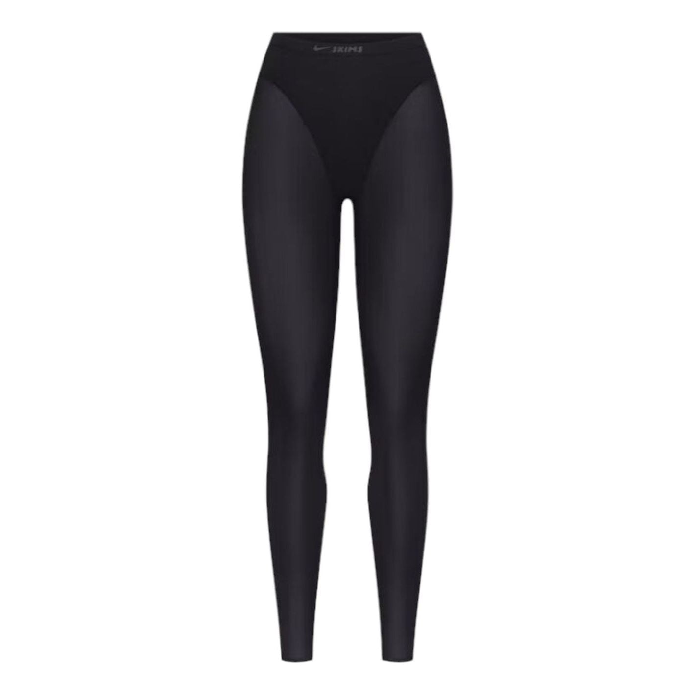 (WMNS) Nike x SKIMS Weightless Layers High-Waisted V-Panel 26'' Leggings 'Obsidian' PTLEG8361W-OBD