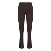 (WMNS) Nike x SKIMS Matte High-Waisted V-Panel Straight Leggings 'Dark Sepia' PTLEG8619W-DSP