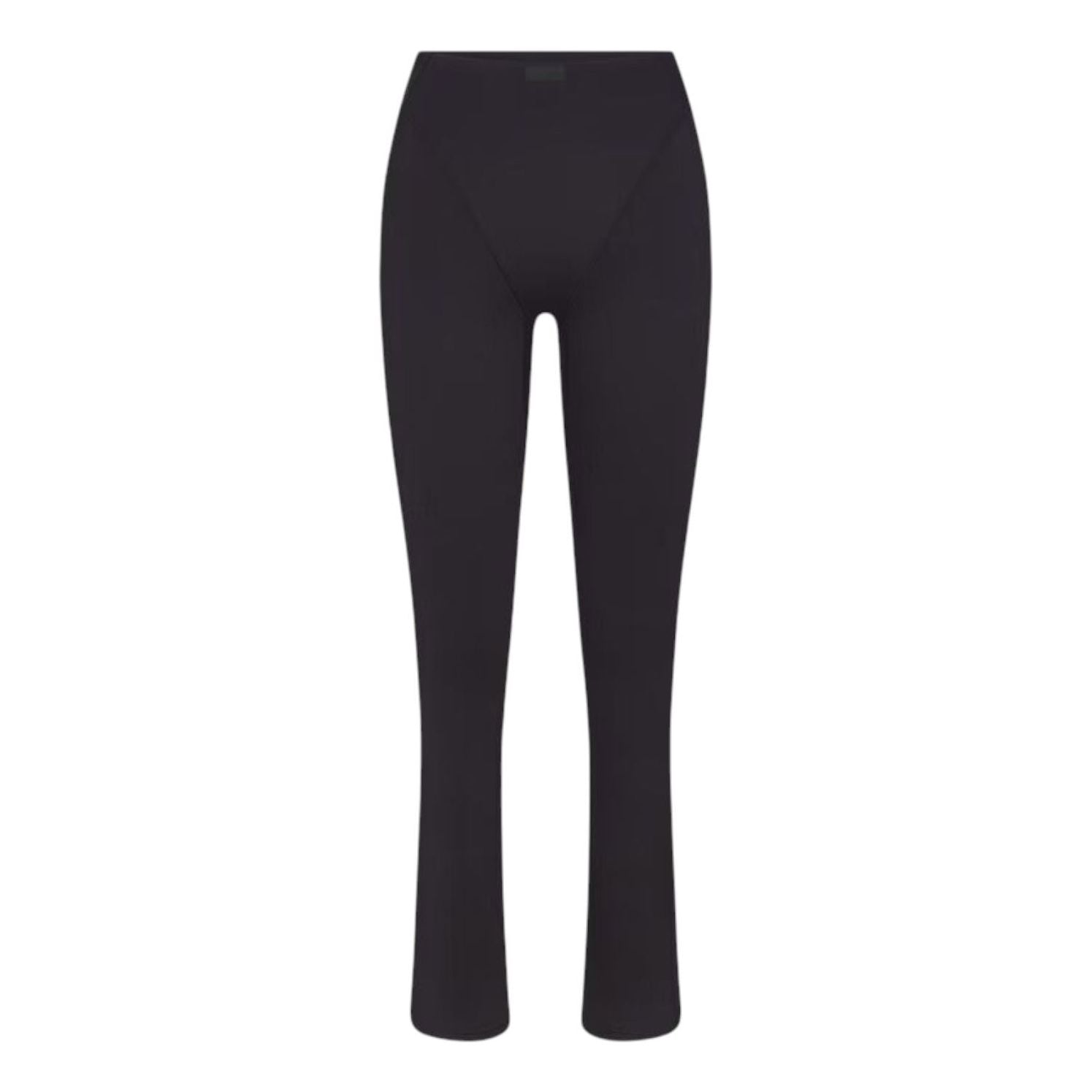 (WMNS) Nike x SKIMS Matte High-Waisted V-Panel Straight Leggings 'Obsidian' PTLEG8619W-OBD