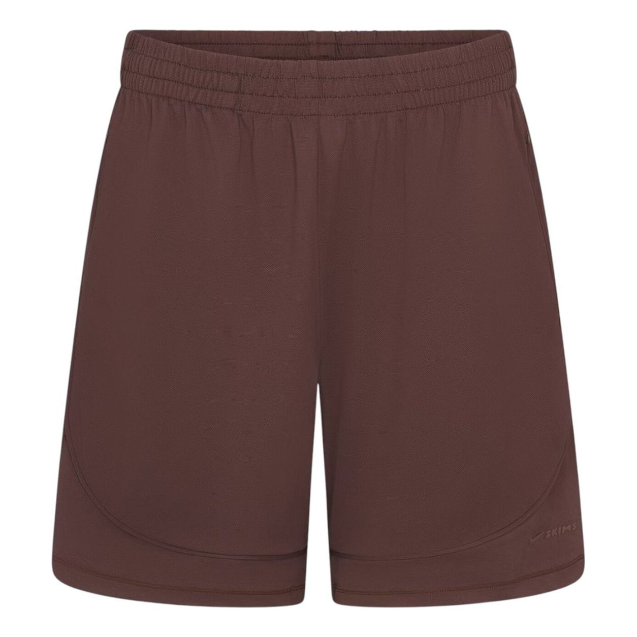 (WMNS) Nike x SKIMS Airy Relaxed Shorts 'Dark Sepia' SHSHO8632W-DSP
