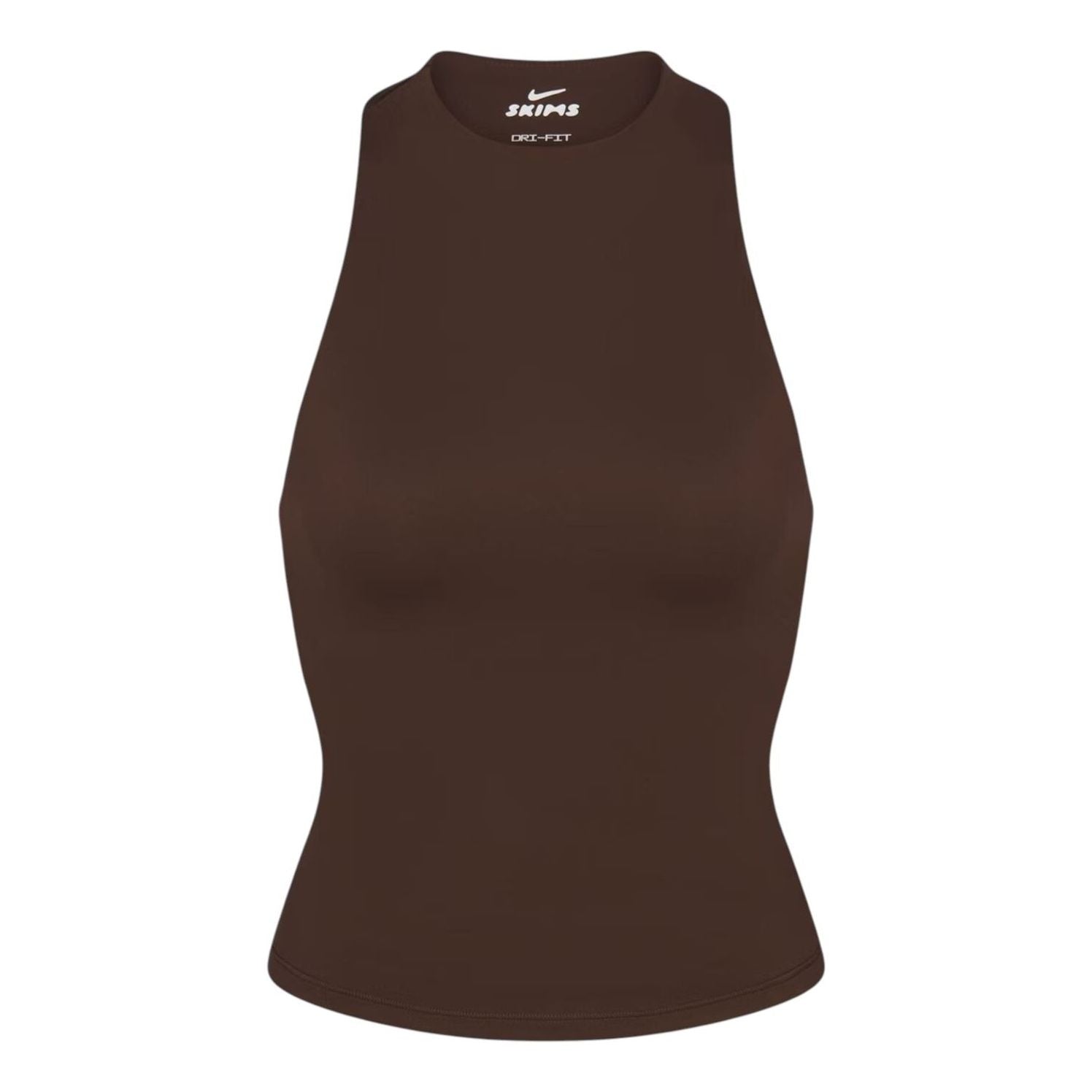 (WMNS) Nike x SKIMS Matte Racerback Tank 'Dark Sepia' SLSLS8353W-DSP