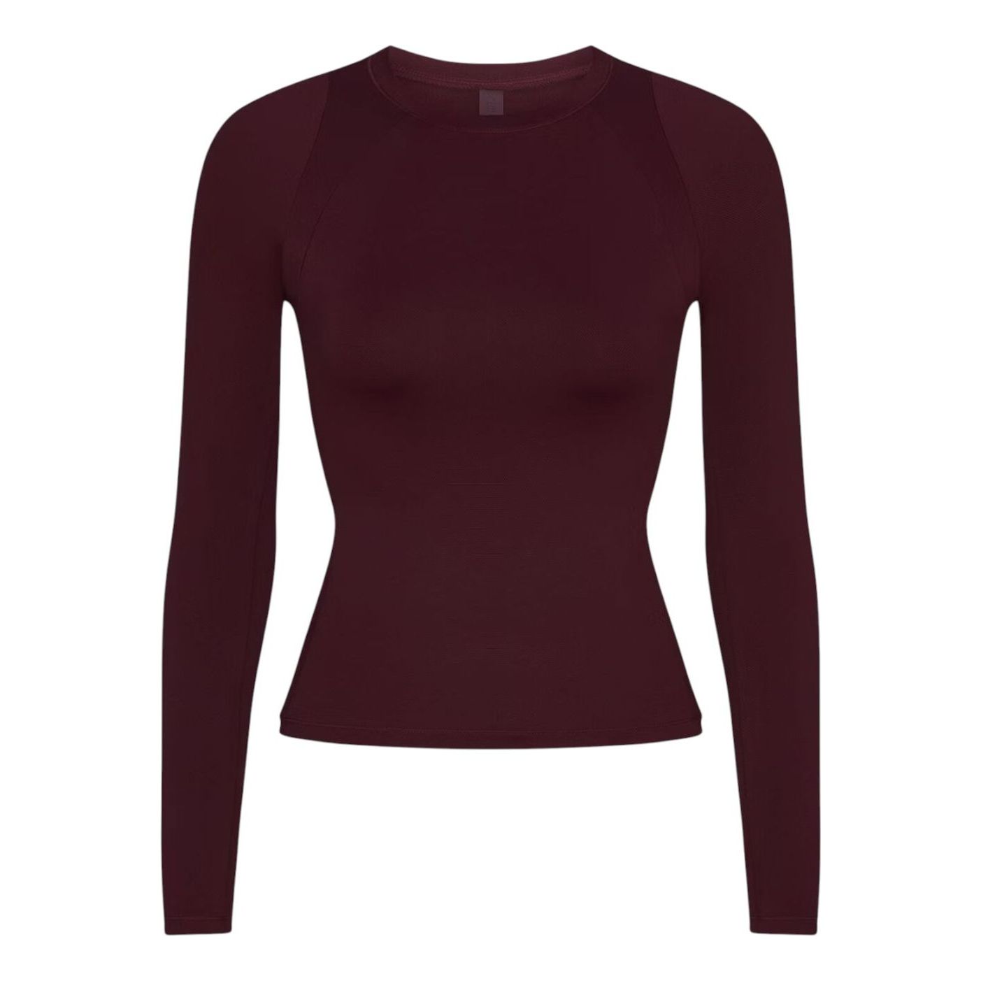 (WMNS) Nike x SKIMS Airy Long-Sleeve Crew-Neck T-Shirt 'Currant' TPLST2752-CUR
