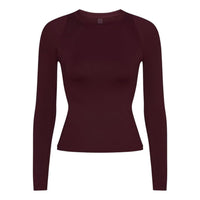 (WMNS) Nike x SKIMS Airy Long-Sleeve Crew-Neck T-Shirt 'Currant' TPLST2752-CUR