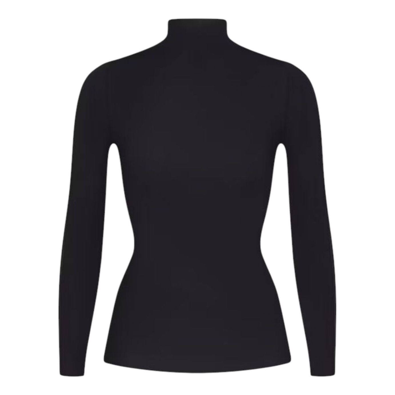 (WMNS) Nike x SKIMS Weightless Layers Mock-Neck Long-Sleeve Top 'Obsidian' TPLST6052W-OBD
