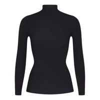 (WMNS) Nike x SKIMS Weightless Layers Mock-Neck Long-Sleeve Top 'Obsidian' TPLST6052W-OBD