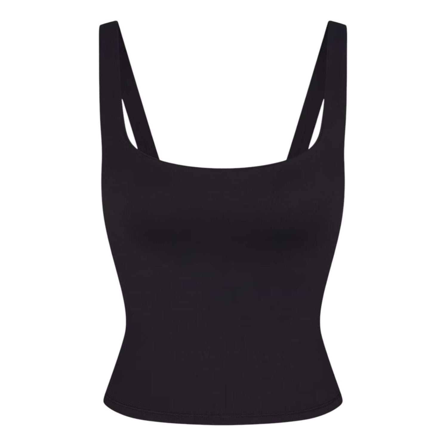 (WMNS) Nike x SKIMS Matte Square-Neck Tank 'Obsidian' TPTNK2728-OBD