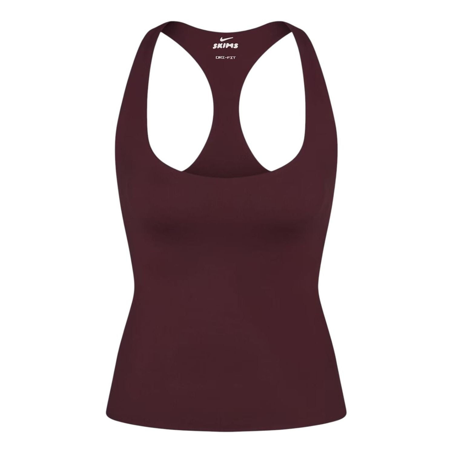 (WMNS) Nike x SKIMS Matte Racerback Tank 'Currant' TPTNK7383W-CUR