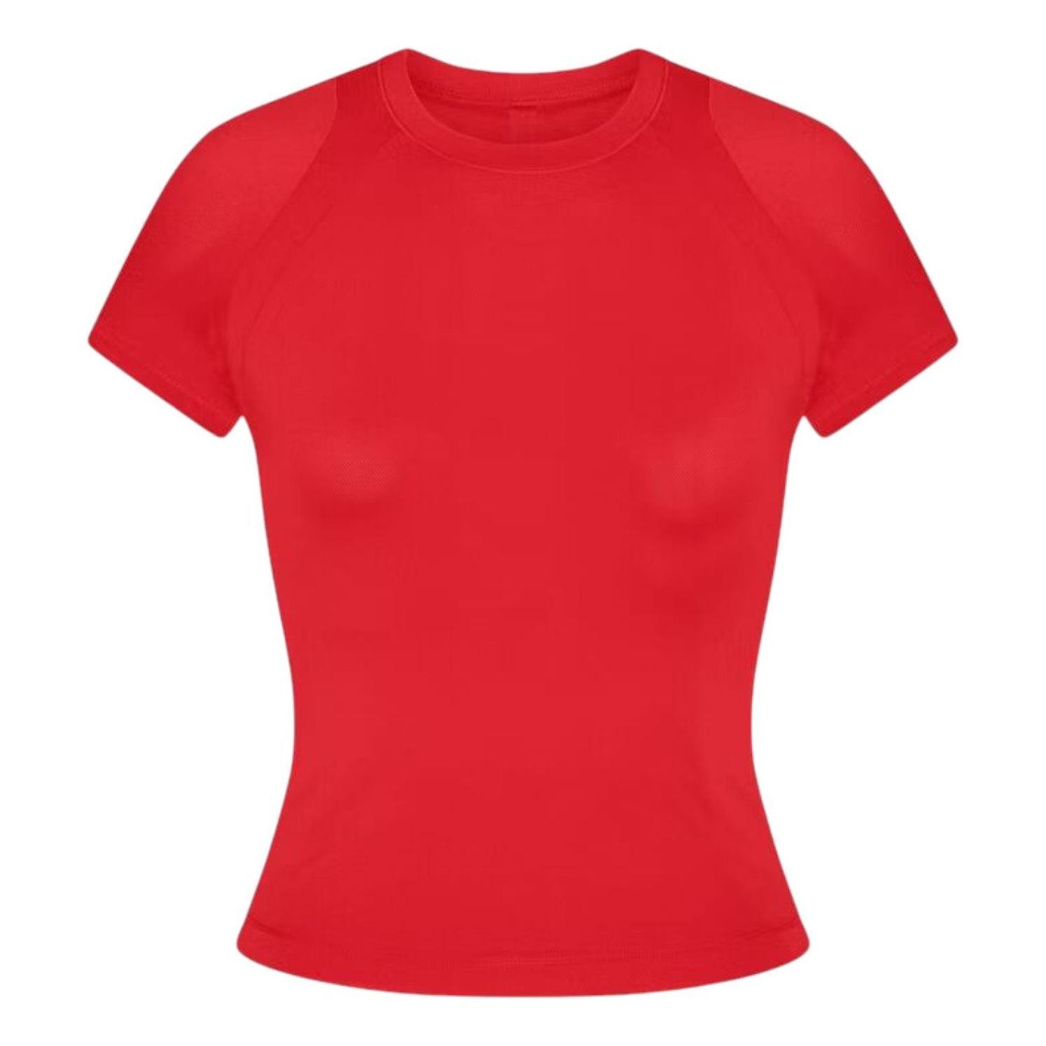 (WMNS) Nike x SKIMS Airy Baby T-Shirt 'Ruby' TPTSH2738-RBY