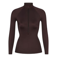 (WMNS) Nike x SKIMS Shine Long-Sleeve Half-Zip Top 'Phoenix' TPZUP7350W-PHO