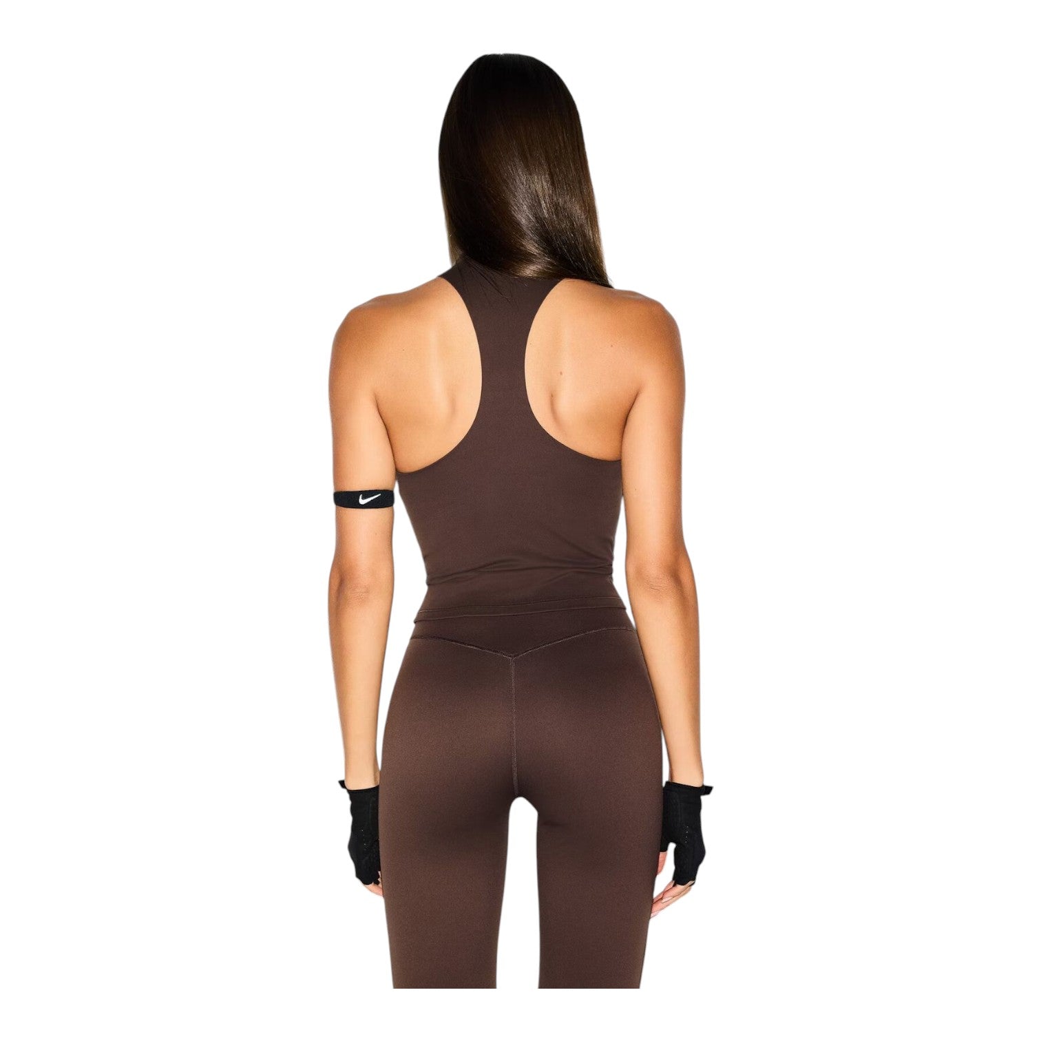 (WMNS) Nike x SKIMS Matte Racerback Tank 'Dark Sepia' SLSLS8353W-DSP