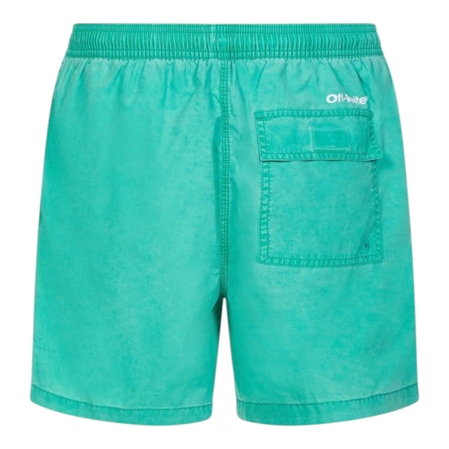 OFF-WHITE Bounce Off Sunset Swimshort 'Green' OMFA020F22FAB0025001