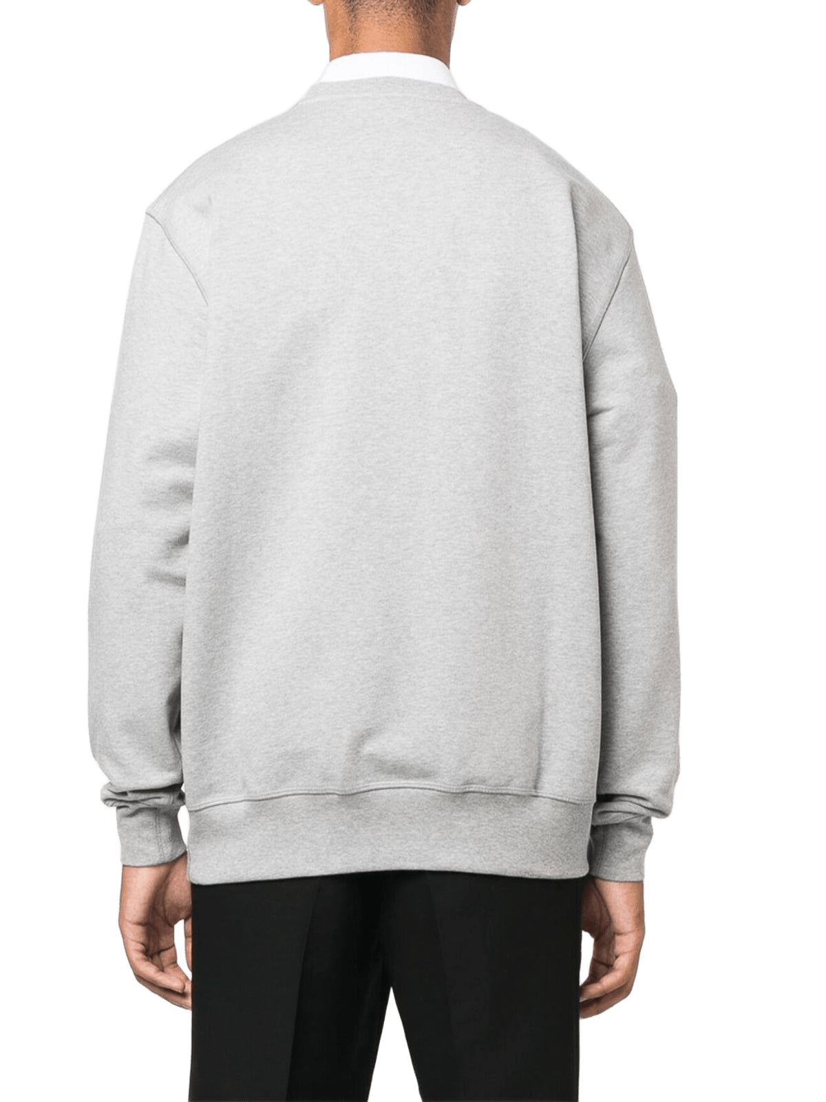 Alexander McQueen SS24 Graffiti Organic Cotton Sweatshirt 'Grey' 688713QTZ810902