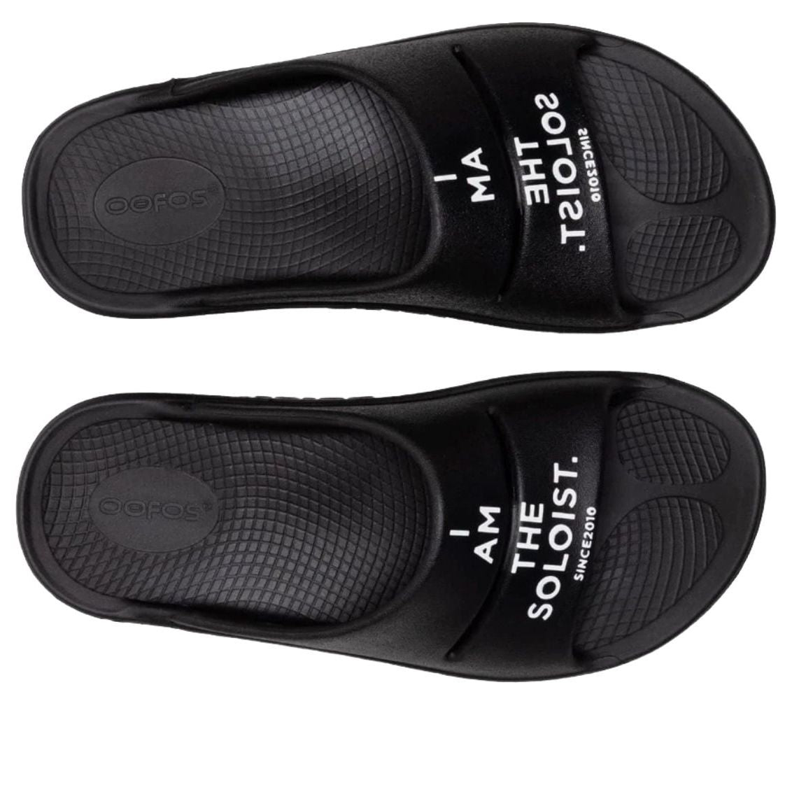 Oofos x Takahiromiyashita The Soloist Signature Slide 'Black White'	 SOF-0008