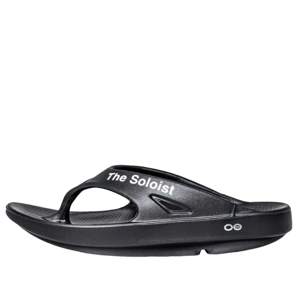 Oofos x Takahiromiyashita The Soloist The Sound of The Soloist Flip-Flop 'Black' SOF-0018SS24