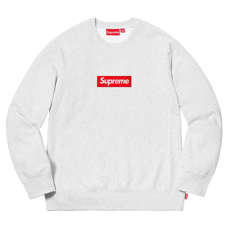Supreme Box Logo Crewneck (FW18) SP-FW18SW01-GY