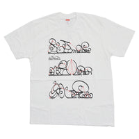 Supreme System Tee 'White Black Red' SP-FW18T36-WH