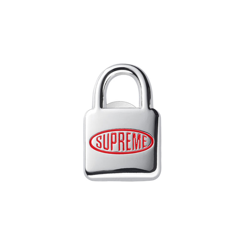 Supreme Lock Pin 'Silver Red' SP-SSKC10