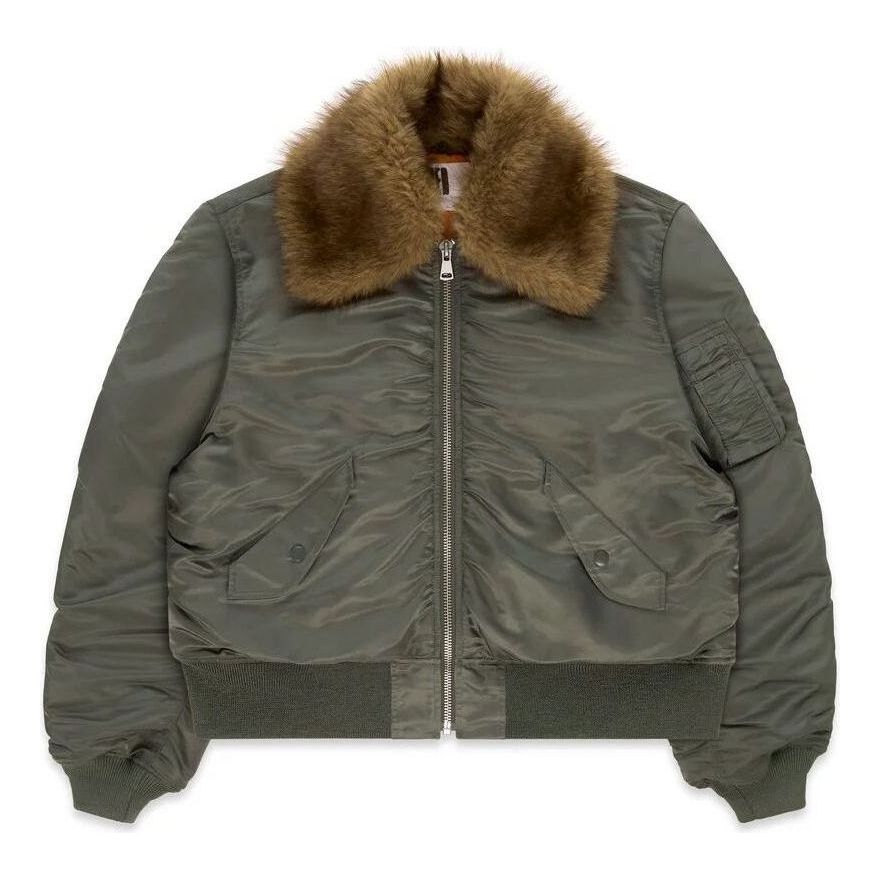 SP5DER Flight Jacket 'Army Green' JA002FW25AGR