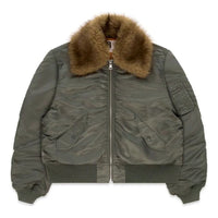 SP5DER Flight Jacket 'Army Green' JA002FW25AGR