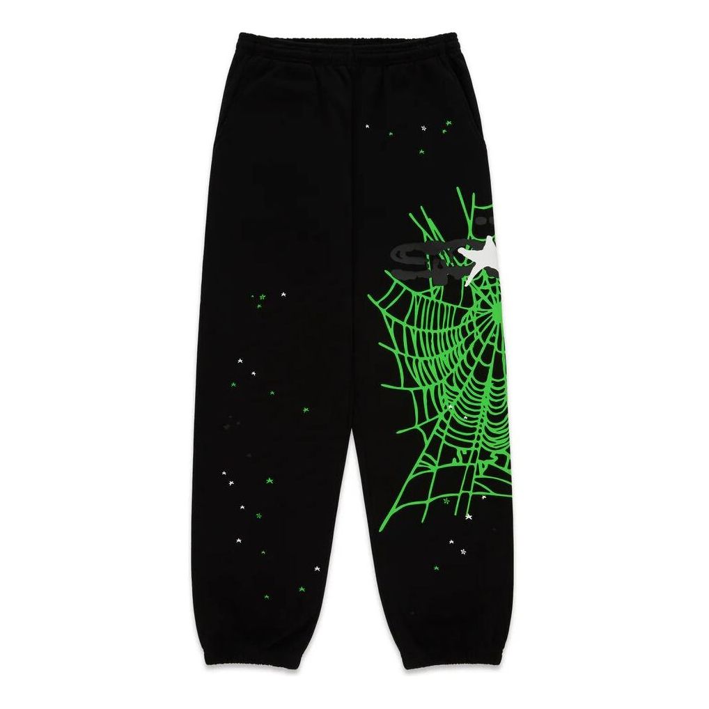 SP5DER Heavy Web Sweatpant 'Black' SB028FW25BLK