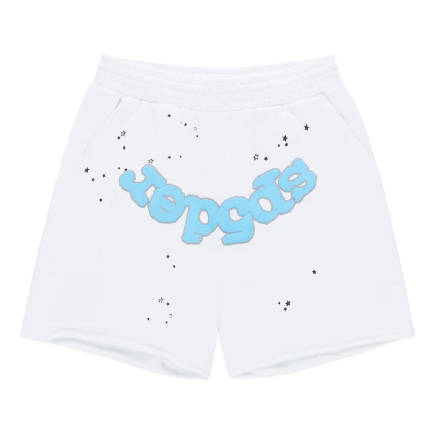 SP5DER Og Logo Sweatshort 'White' SH005SS26WHT