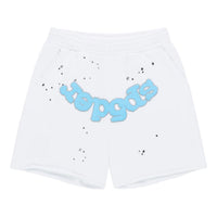 SP5DER Og Logo Sweatshort 'White' SH005SS26WHT