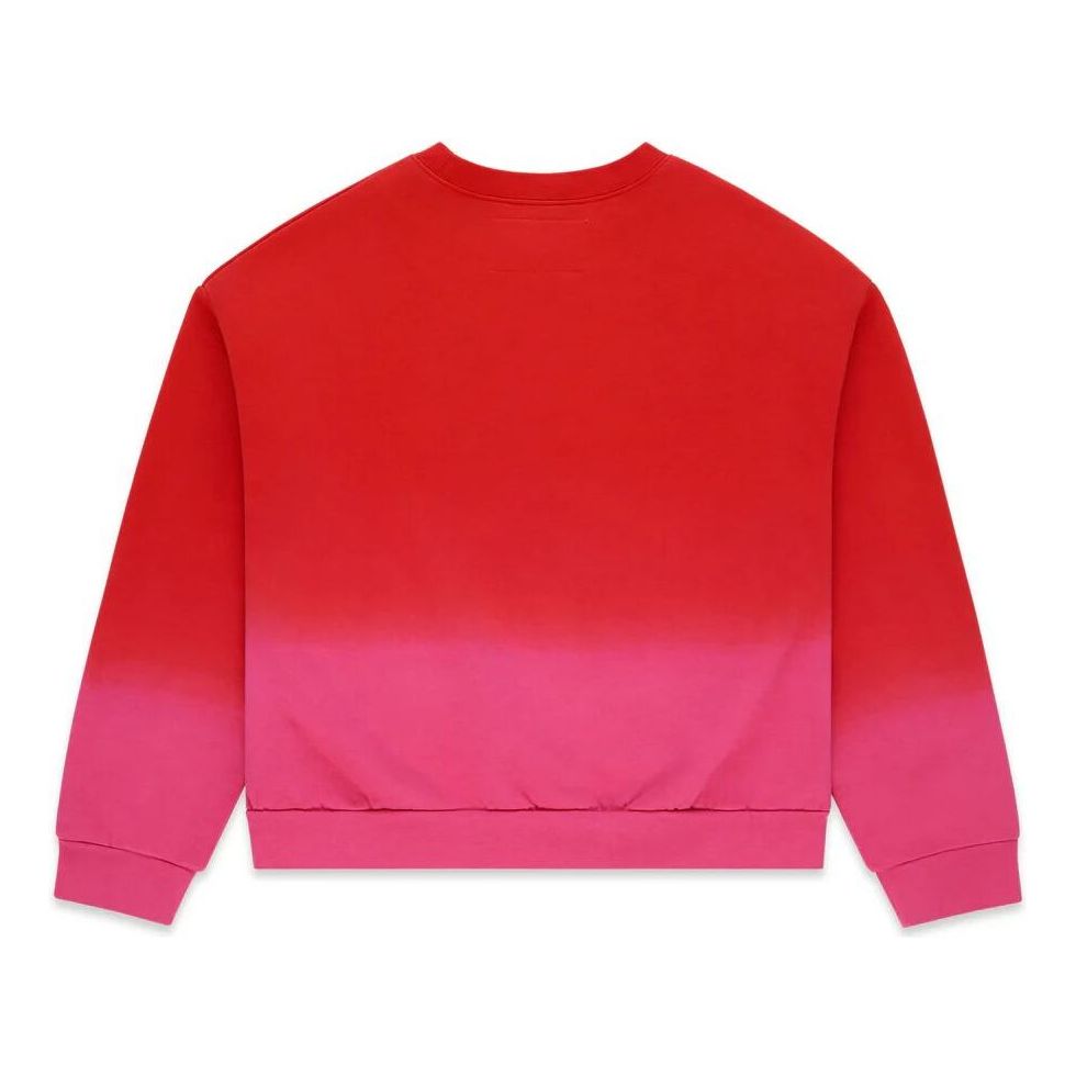 SP5DER Gradient Crewneck 'Red' ST032FW25RED