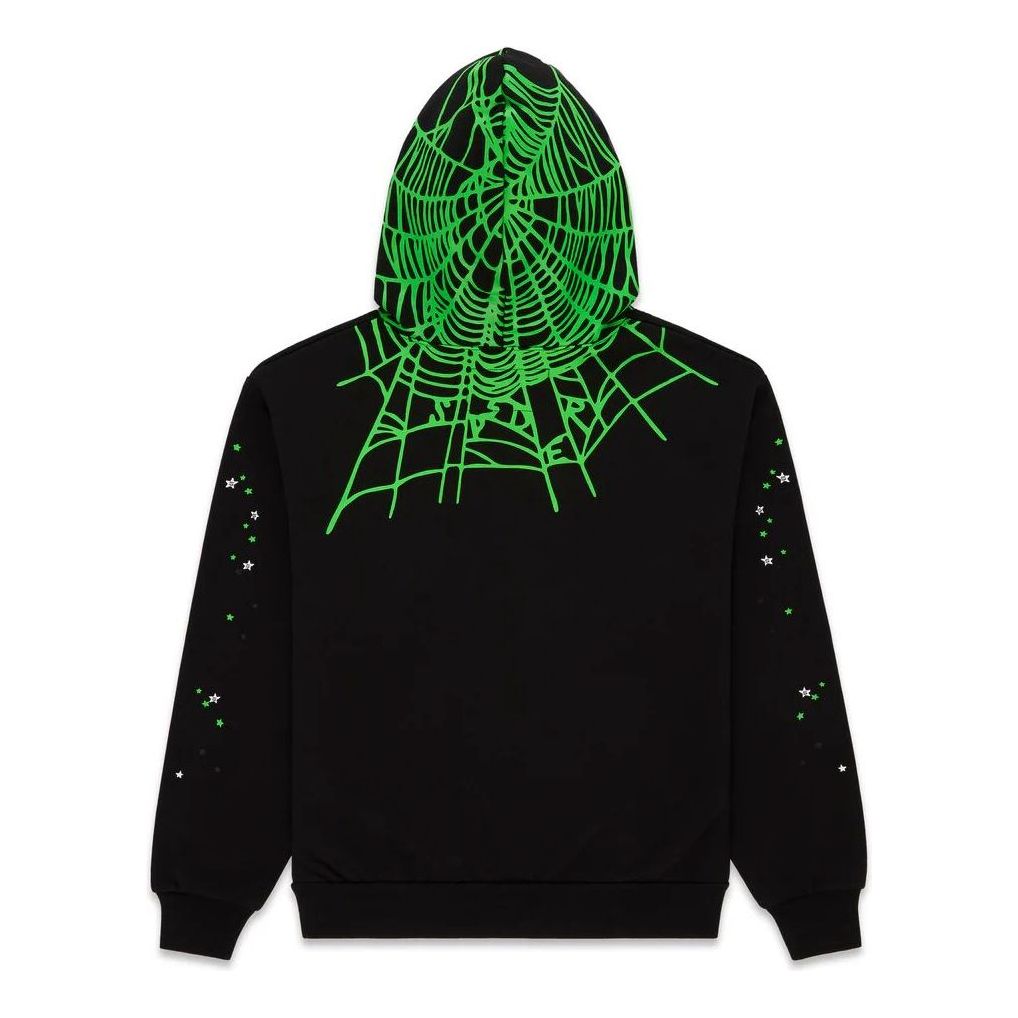 SP5DER Heavy Web Hoodie 'Black' ST034FW25BLK