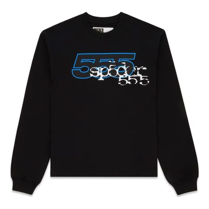 SP5DER 555 Long-Sleeve 'Black' TE003FW25BLK