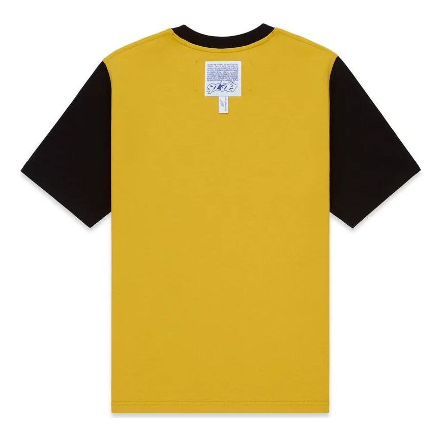 SP5DER Engineer T-Shirt 'Yellow' TE011FW25YLW
