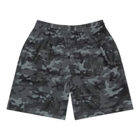 Denim Tears Camo Cotton Wreath Mesh Shorts 'Black' SS25BRA10631956