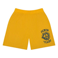 Denim Tears Denim University Mesh Shorts 'Yellow' SS25BRS11161880