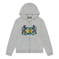 Denim Tears Panther Crest Zip Up Hoodie 'Grey' SS25TCN0261997