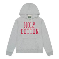 Denim Tears Holy Cotton Hoodie 'Grey' SS25THD0031