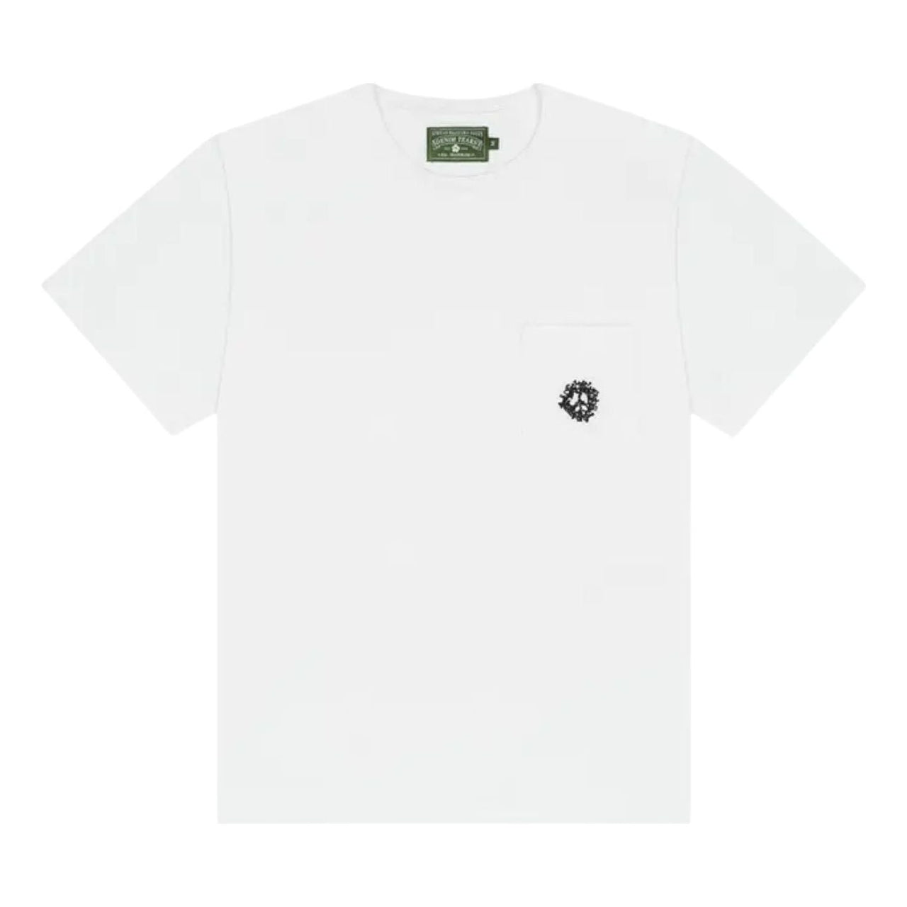 Denim Tears Peace Wreath Pocket Tee 'White' SS25TSS7081242