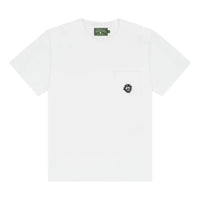 Denim Tears Peace Wreath Pocket Tee 'White' SS25TSS7081242