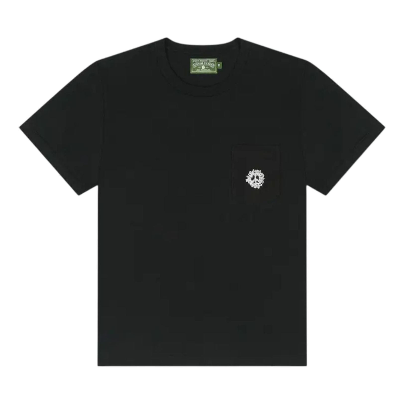 Denim Tears Peace Wreath Pocket Tee 'Black' SS25TSS7081863