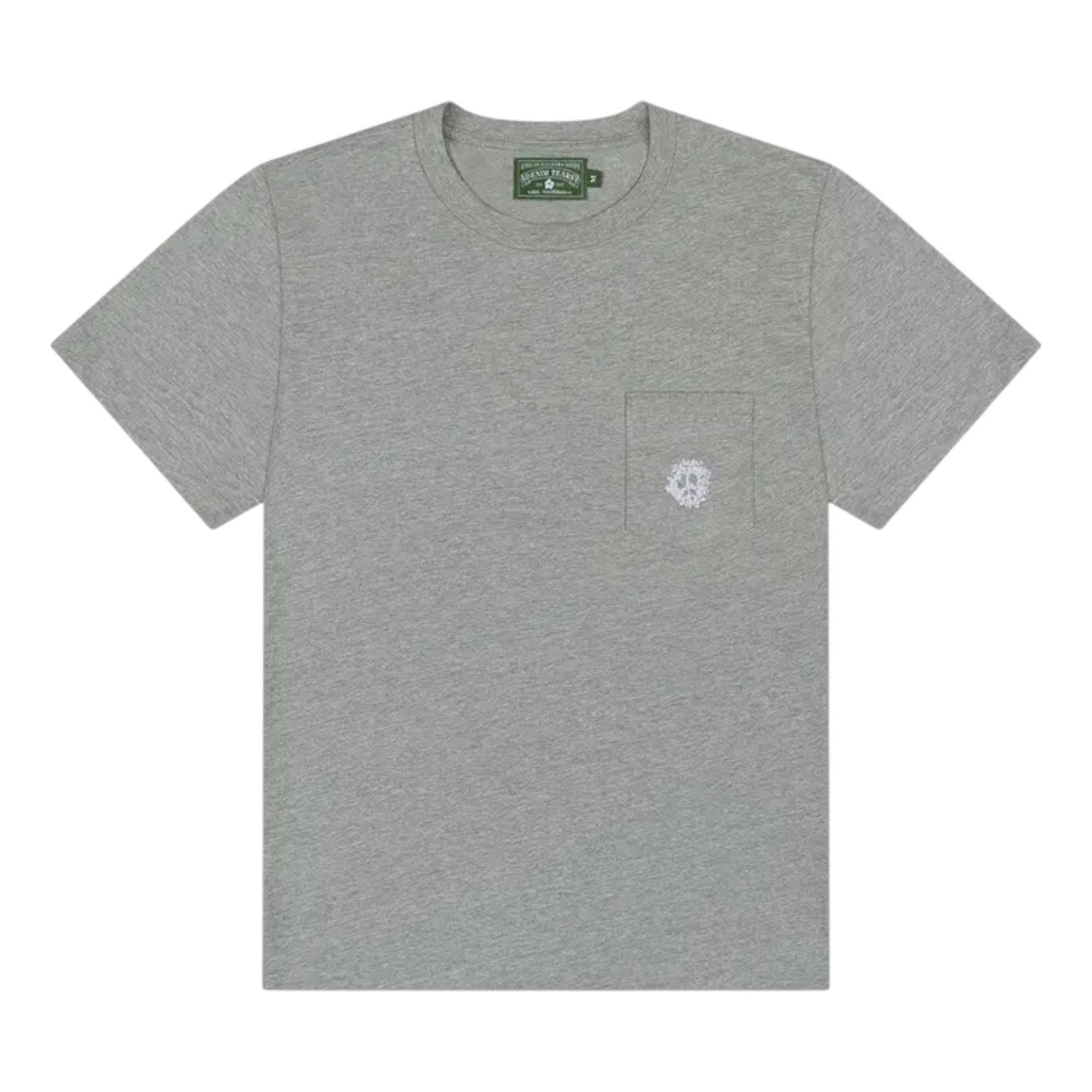 Denim Tears Peace Wreath Pocket Tee 'Grey' SS25TSS7081864