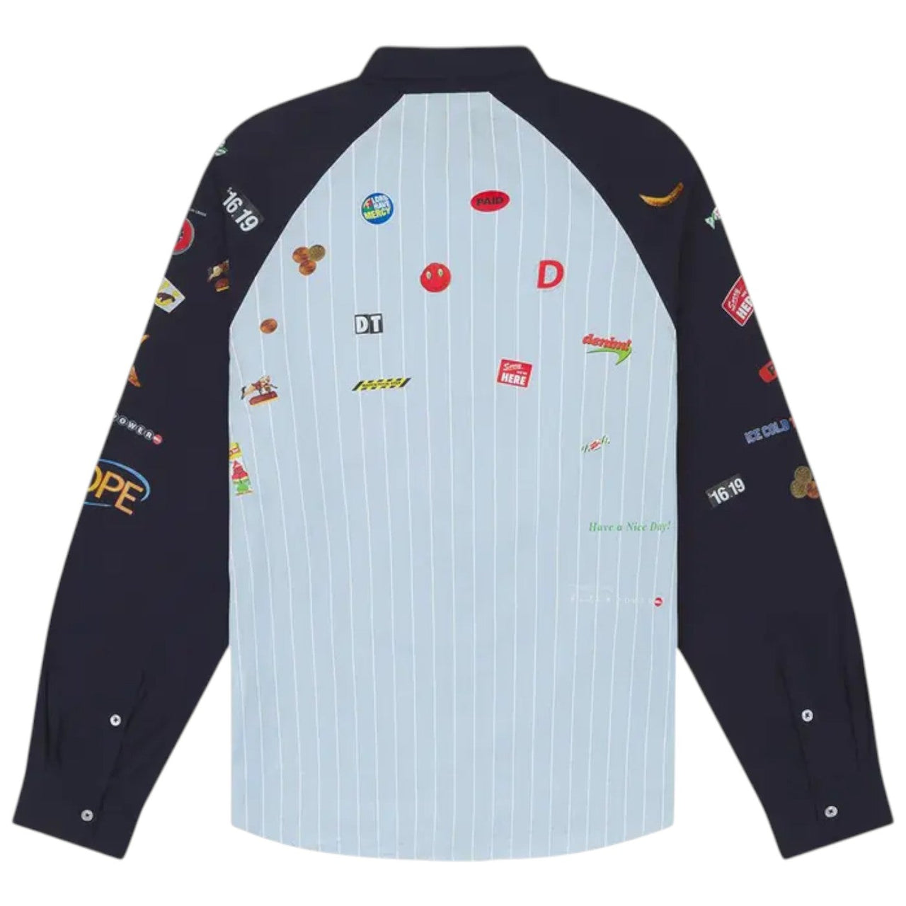 Denim Tears Sweet Corner Delivery Shirt 'Blue' SS25TWL0041