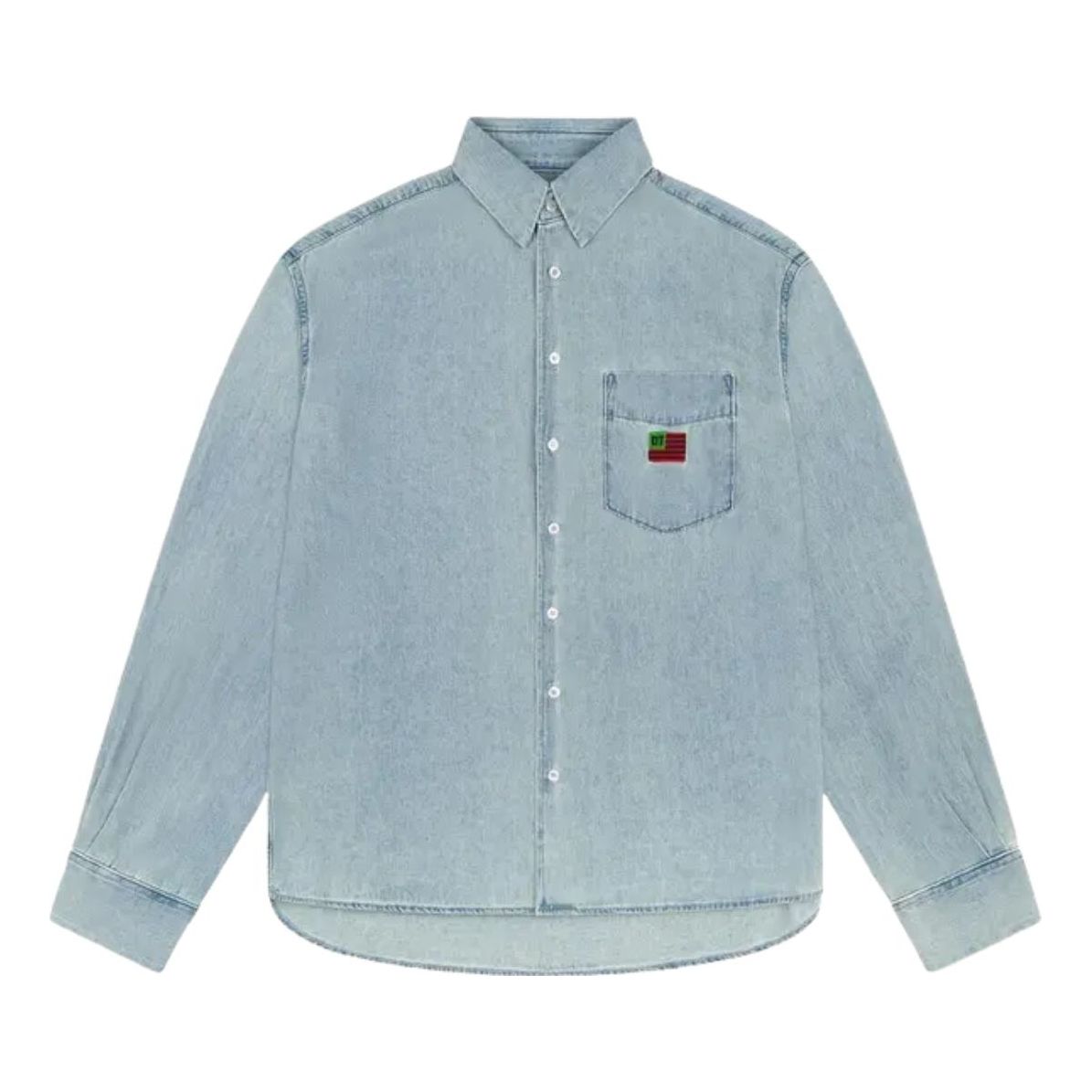 Denim Tears Chambray Shirt 'Light Wash' SS25TWL200378