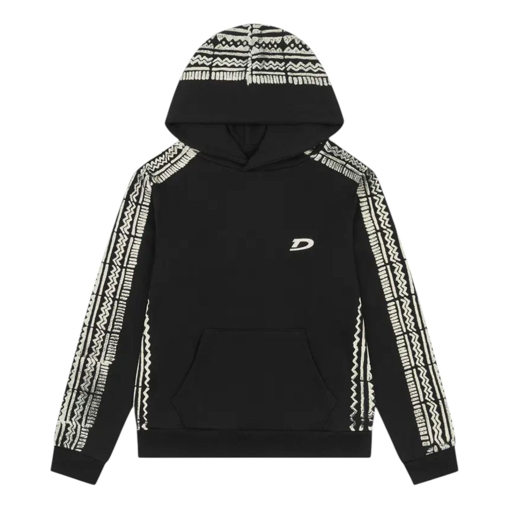 Denim Tears Mudcloth Hoodie 'Black' SS25TZH11142007