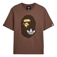 adidas x Bape SSL T-Shirt Asia Sizing 'Earth Strata' KF4915