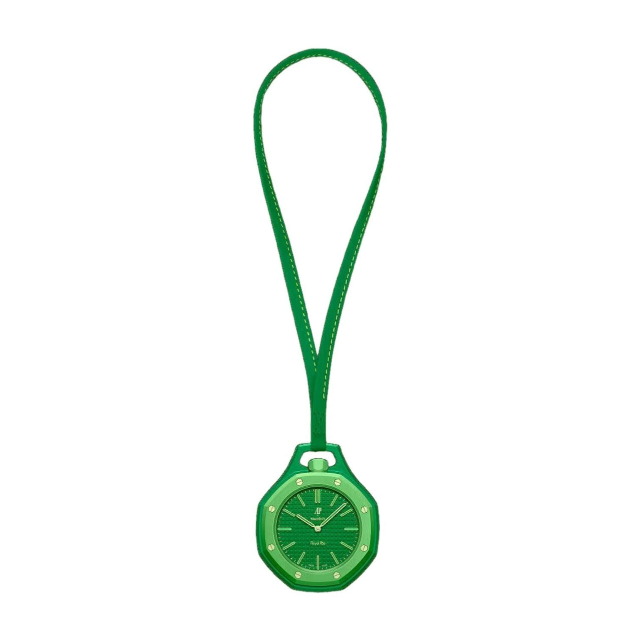 Swatch X Audemars Piguet Bioceramic Royal Pop 'Green Eight' SSX03G100N